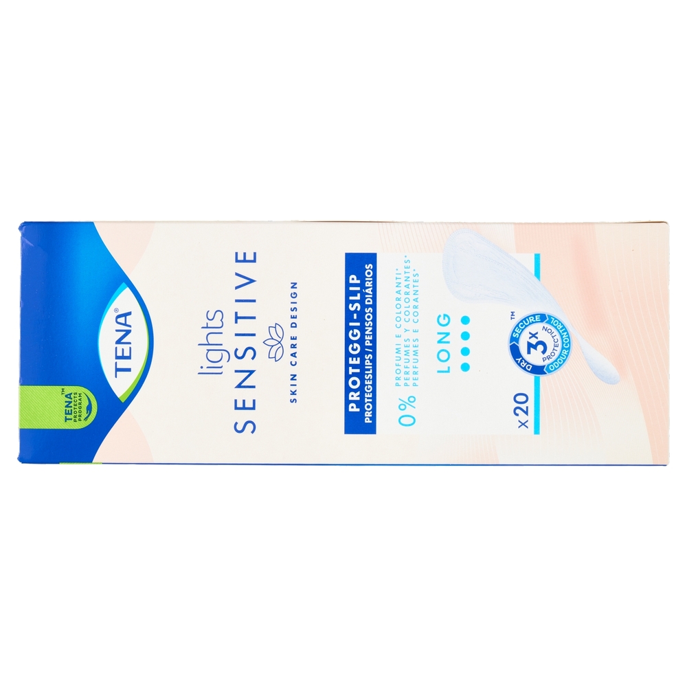 Tena lights Sensitive Proteggi-Slip Long 20 pz
